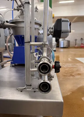 Alfa-Laval LAPX 404 SGP-31G/GC CLARA 20 HF clarifier skid, 316L SS.