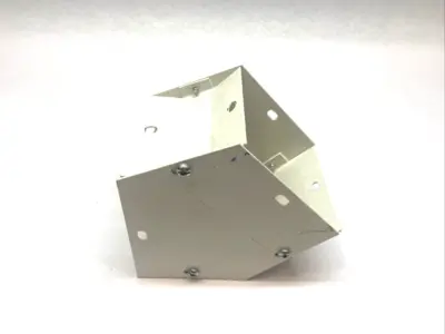 Used HOFFMAN 45° ELBOW 4X4 LAY-IN STEEL WIREWAY WHITE Electrical Fittings Michigan US | Maverick Industrial Sales #1091725