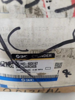 New | in-Stock SMC CKZ1N63-60DX167USB-CA035CA035 Parts (Hydraulics and Pneumatics) Michigan US | iGAM Industrial Marketplace #1332566