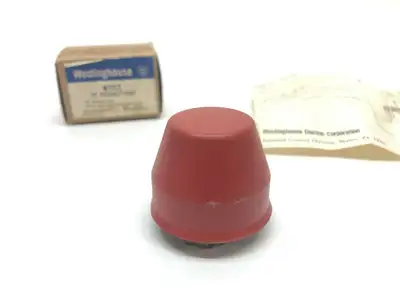 New | in-Stock WESTINGHOUSE RED WATER TIGHT PUSH BUTTON Relays & Switches | Maverick Industrial Sales #1108242
