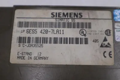 LOT OF 4 - Siemens 6ES5 420-7LA11 Digital Imput Module Simatic STOCK 5407