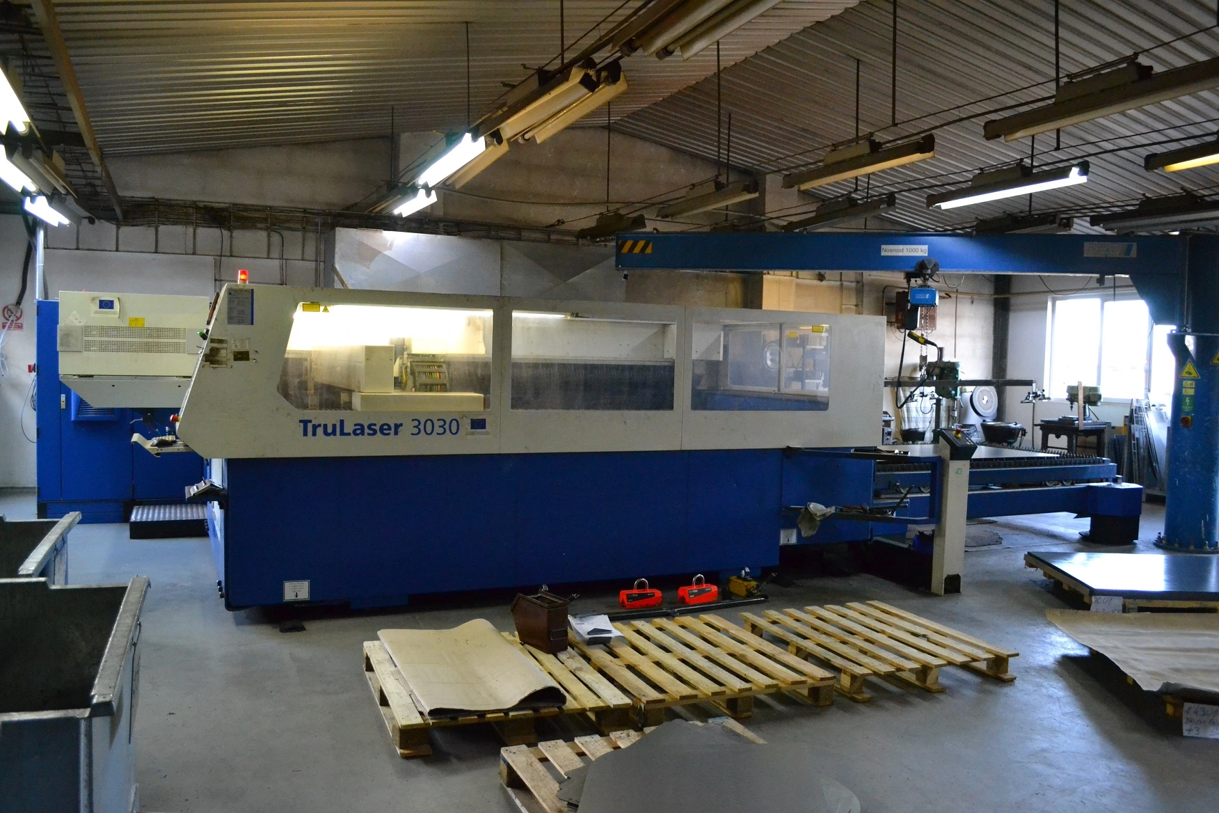 USED 2008 TRUMPF TRULASER 3030