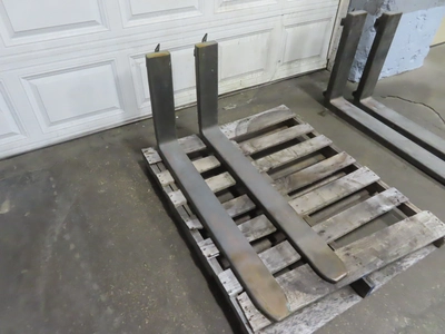 Spark Proof Brass Covered Forks for EX Fork Lift Truck, 4" wide x 42" long
