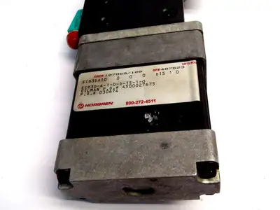 Used Norgren/ Pepperl + Fuchs Pneumatic Power Clamp/ Inductive Sensor Pneumatic Cylinders Michigan US | Maverick Industrial Sales #1396404