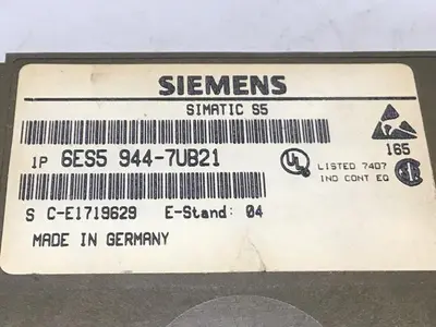 USED SIEMENS 6ES5 944-7UB21