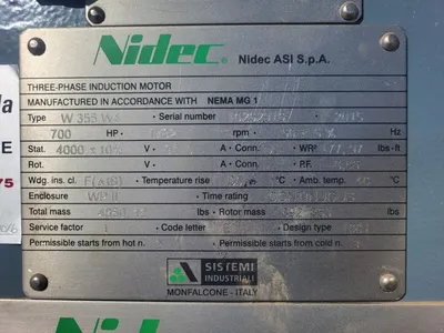 NEW NIDEC 700 HP
