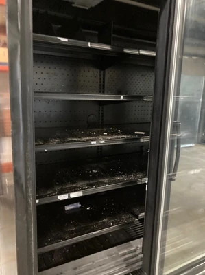 142-0429 Hill Phoenix ONRZH5 Remote 5 Door Freezer Case