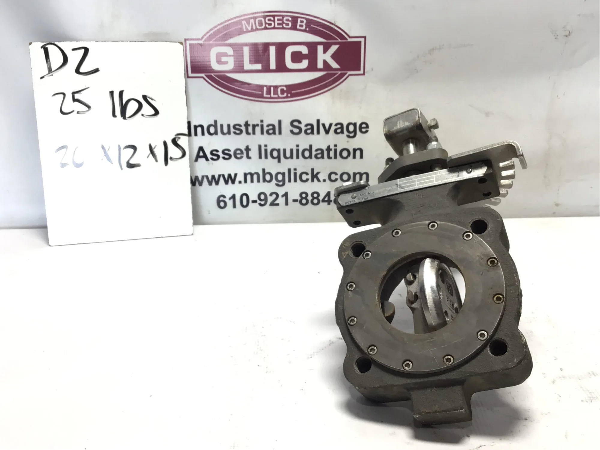 Ultraflow 2″ Butterfly Valve 1502 SA-12 CF8M4