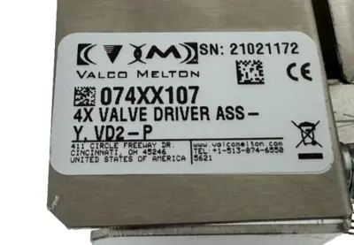 NEW VALCO MELTON 074XX107 ECOSTITCH 4X VALVE DRIVER ASSY VD2-P V-D2-P