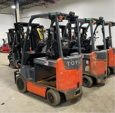 Used 2021 TOYOTA 8FBCU25 Misc Forklifts Pennsylvania US | National Lift Equipment #1368912