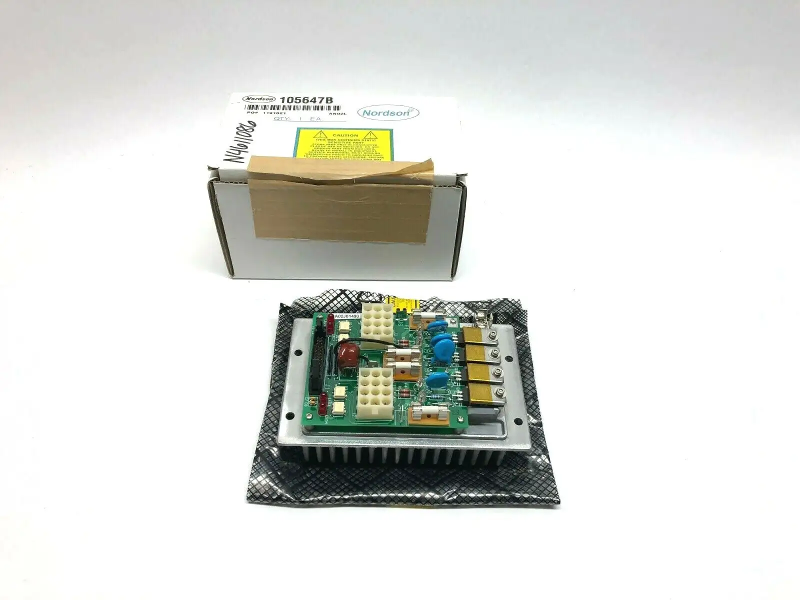 105647B | Nordson  4-Channel Control Board, Hot Melt, BA02J01490, 288010E - New Other
