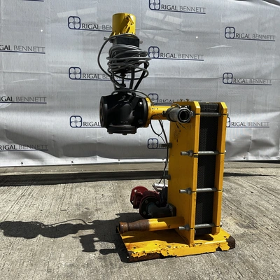 5.4 Sq.m S/S Stokvis Plate Heat Exchanger