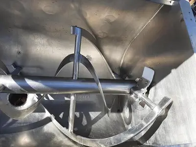 Mixer, Ribbon, 10 CF, 304 S/st, Jkt, 5 HP, #S742491