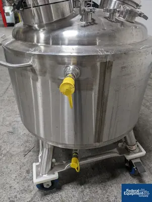 USED Precision 250 Liter Precision Stainless Reactor, 316L S/S, 45/100#