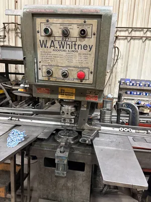 W.A. WHITNEY 627 Single Station Punches | Global Machine Brokers, LLC (2)