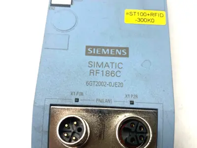 Used Siemens Simatic RF186C RFID Communication Module PLC Processors Michigan US | Maverick Industrial Sales #1389816