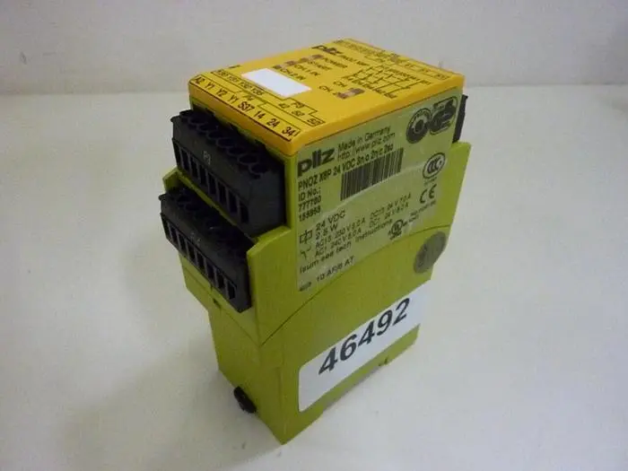 USED PILZ PNOZX8P24VDC3N/O2N/C2SO