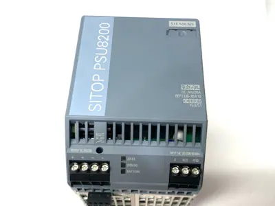Used Siemens SITOP PSU8200 Stabilized Power Supply 1ACDC/24VDC/20A DIN Rail Power Supplies Michigan US | Maverick Industrial Sales #1402268