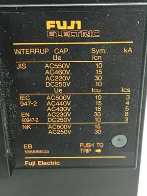 USED FUJI ELECTRIC EA203B-225