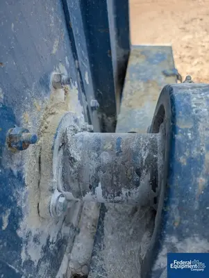 USED Dynamic safe 100 Cu ft Carbon Steel Ribbon Blender