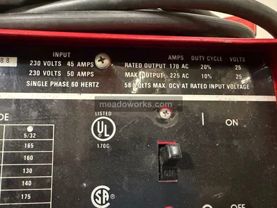 Used Lincoln Electric AC-225C Arc Welders Illinois US | Meadoworks #1514594