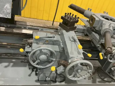 2A WARNER & SWASEY MODEL #M-3470 CROSS SLIDING TURRET LATHE: YOBRO #25009
