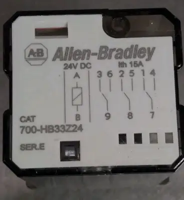 Allen-Bradley 700-HB33Z24/E Relay Loc4D49