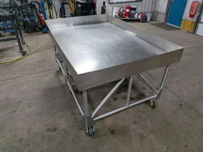 Heavy-Duty Stainless-Steel Table
