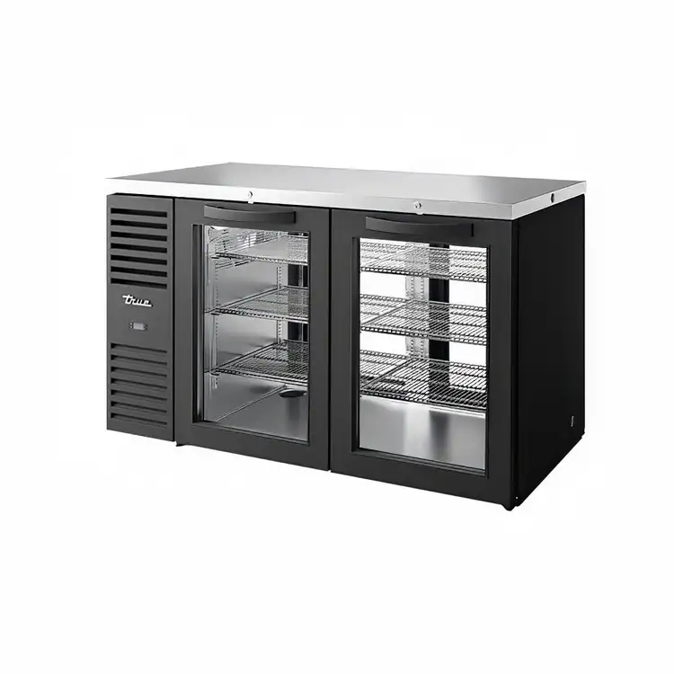 Used True TBR60-PTSZ1-L-B-GG-GG-1 Bottle Coolers Illinois US | Falcon Restaurant Supply #1373972
