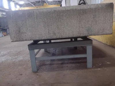 8' X 4' X 14" CHALLENGE PRECISION LAYOUT INSPECTION GRANITE TABLE: STOCK #23793