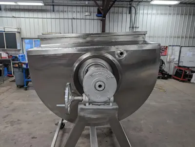 SS Jacketed Paddle Blender