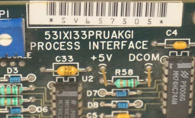 GENERAL ELECTRIC 531X300CCHAHM2 CONTROL CARD W/ 531X133PRUAKG1 BOARD