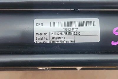 NEW Parker 2.00D2HLUVS23M19.690
