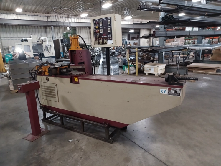 Used 2001 YLM CR 38A Tube End Forming Machinery Minnesota US | Machinesused.com #225829
