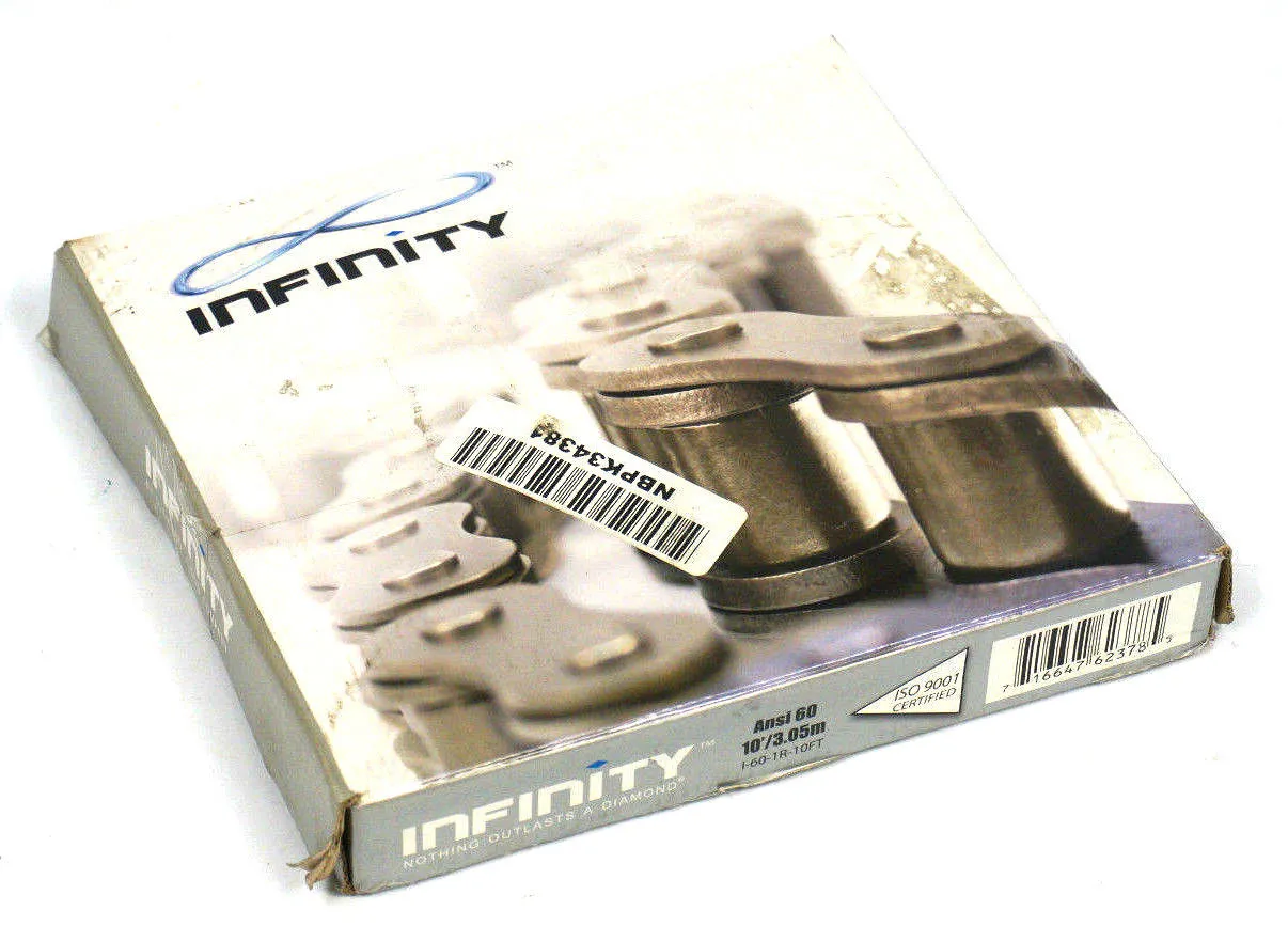 NEW INFINITY I-60-1R-10FT CHAIN I601R10FT