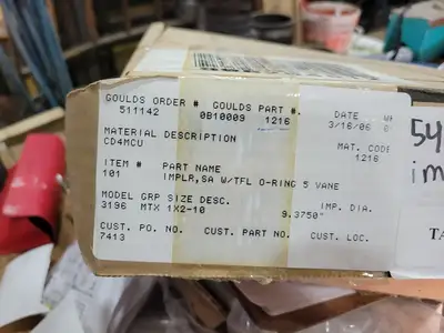 New | in-Stock GOULD 0B10009 Parts (Hydraulics and Pneumatics) British Columbia CA | Lenmark #259221