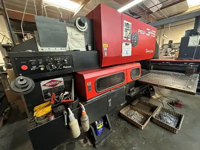 Used AMADA PEGA 345 QUEEN Turret Punches California US | MANUFACTURING SOLUTIONS #1371284