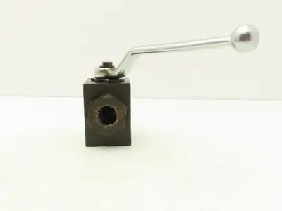Hirose F-HBV-Y-T06-1832 3-Way Ball Valve 3/4"npt High Pressure