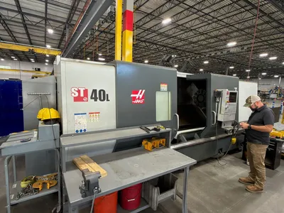 2021 HAAS ST-40L CNC Turning Centers, Horizontal CNC Turning / Live Milling | Machinery Management (1)
