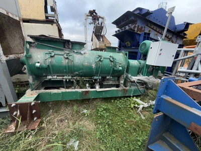 150L M/S Lodige Continuous Ploughshare Mixer Type KM-300DW 11 kw