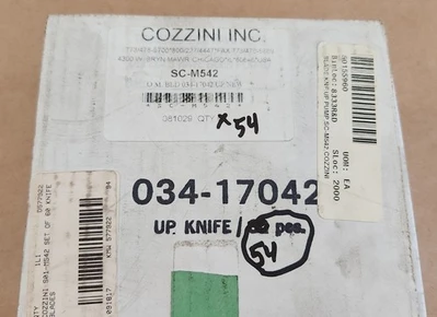 NEW Cozzini SC-M542