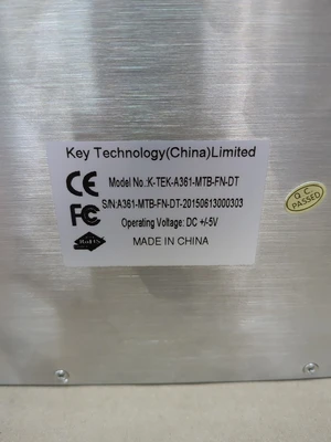 USED Key Technology K-TEK-A361-MTB-FN-DT