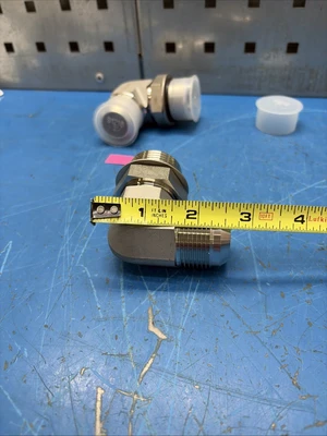 (2) Female (NPT) 90° Elbow Forged 316 -4032 Stainless Steel Fast 🇺🇸 Shipping