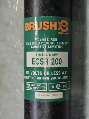 USED BRUSH ECSR200