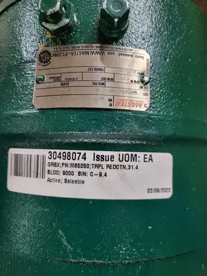Master Power Transmission MCT00007110023RA / M85050 56-T-M-3-A-1-31.4-A1 / Ratio 31.4 **REFURBISHED**
