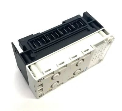 USED FESTO MANIFOLD BLOCK 195704, W/ CPX-GE-EV INTERLINK BLOCK