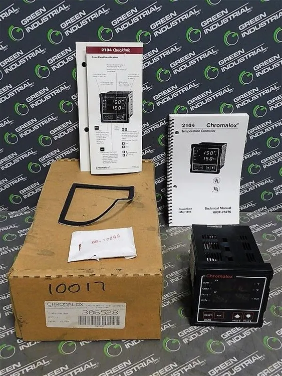Used CHROMALOX 2104-RO100 Temperature Controls | Green Industrial #673750
