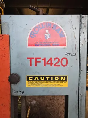 USED 2004 ROLL-IN SAW TF1420