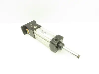 Schrader Bellows P1DL063FC0100N1N6 Air Cylinder 63mm Bore 100mm Stroke Rod Lock