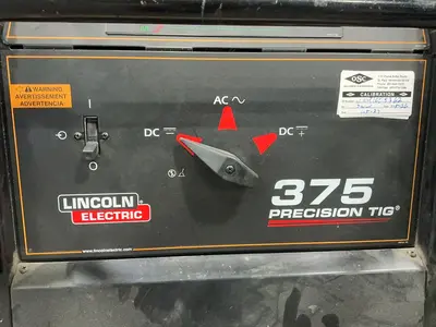 Used LINCOLN ELECTRIC PRECISION TIG 375 Tig Welders Ohio US | HGR 24 #1487037
